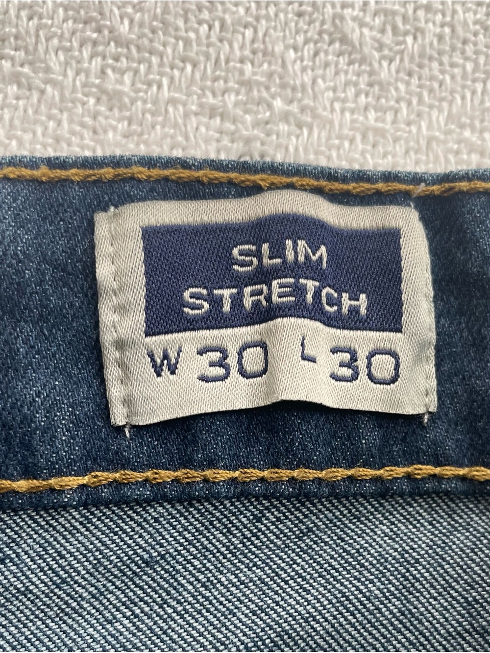 Amongst Other- Men's Dark Blue Bootcut Jeans - Casual Everyday Fit Size W30 L30 - Picture 3 of 12